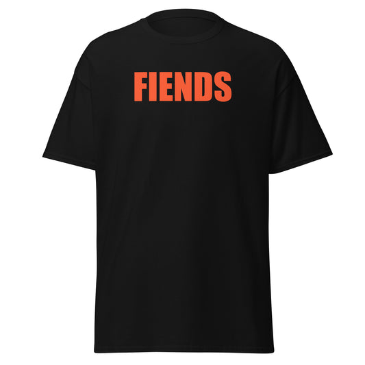 Fiends Tee Black Orange